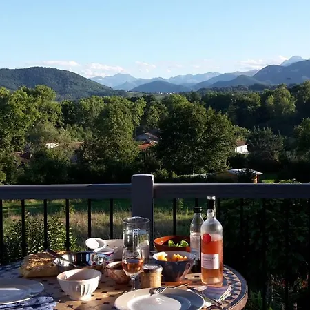 Splendide Vue Pyrenees, Rez De Jardin 2 Chambres Montjoie-en-Couserans Exterior foto
